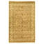 Hand Knotted Wool Oriental Area Rug in Taupe And Ivory