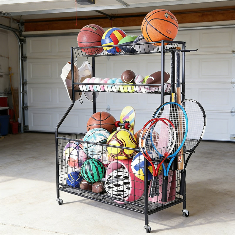 Metal Sports Rack