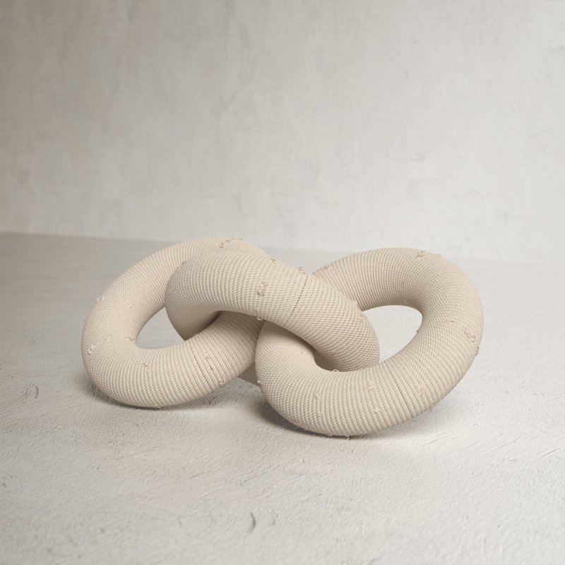 Mirada Circular Chain Link Decorative Object