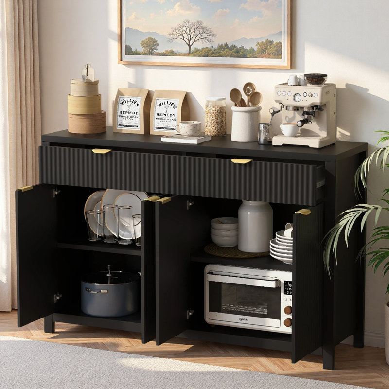 55'' Sideboard, Black