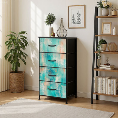 Commode de rangement verticale 4 tiroirs