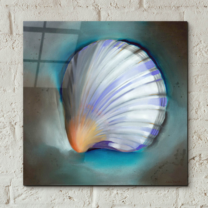 «Clam Shell Glow» par Louise Montillio, H 12 po x l 12 po x P 0,13 po