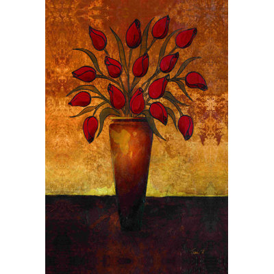 " Red Simplicity 2 " Painting Print
