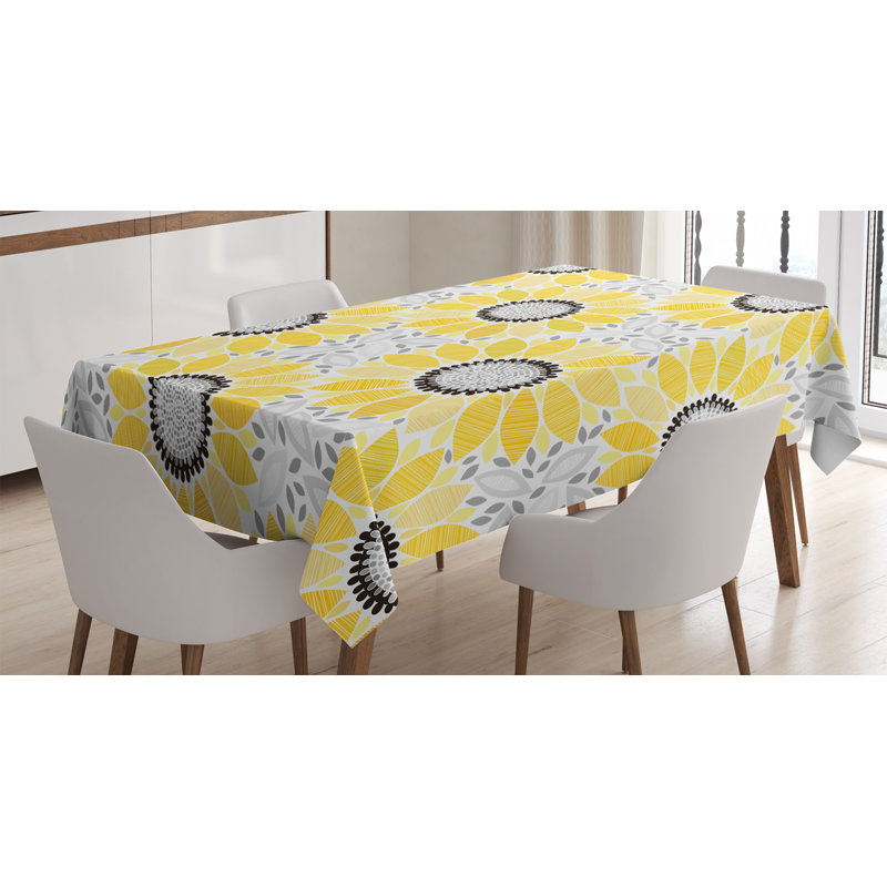 Yellow Tablecloth, 90" L x 60" W