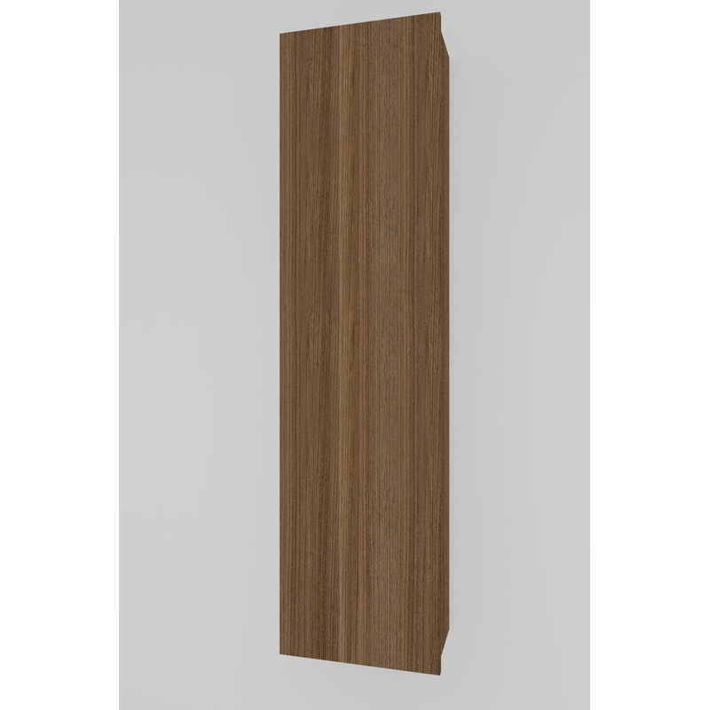Javen Linen Cabinet, Dark Brown