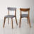 Reginald 18'' H Upholstered Walnut Side Chair