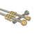 Stainless Steel/Beech Lacquered