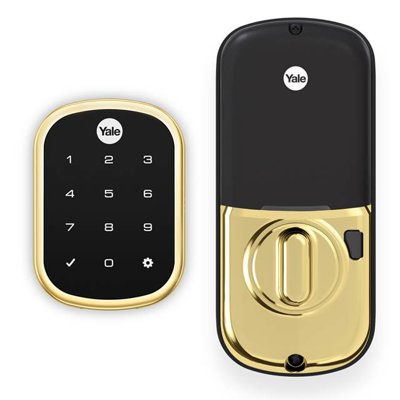 Real Living Key Free Assure Touchscreen Deadbolt with ZigBee