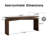 Solid Wood Veneer Console Table With Rustic Charm, Perfect For Entryway, Hallway, Or Behind Sofa In Compact Living Spaces.-508701909
