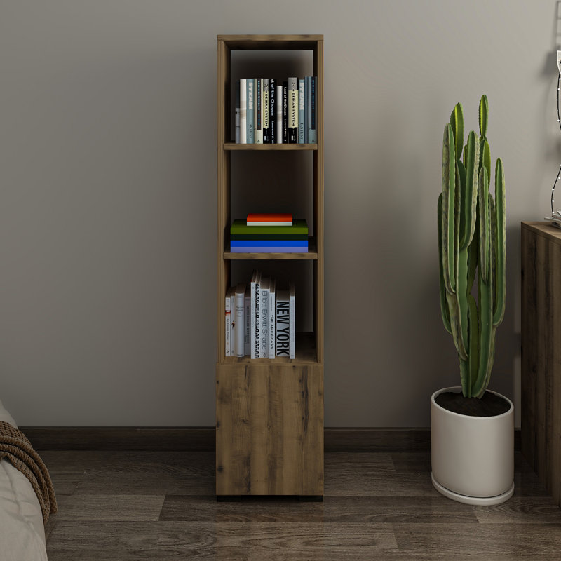 31 cm W Bookcase, Walnut