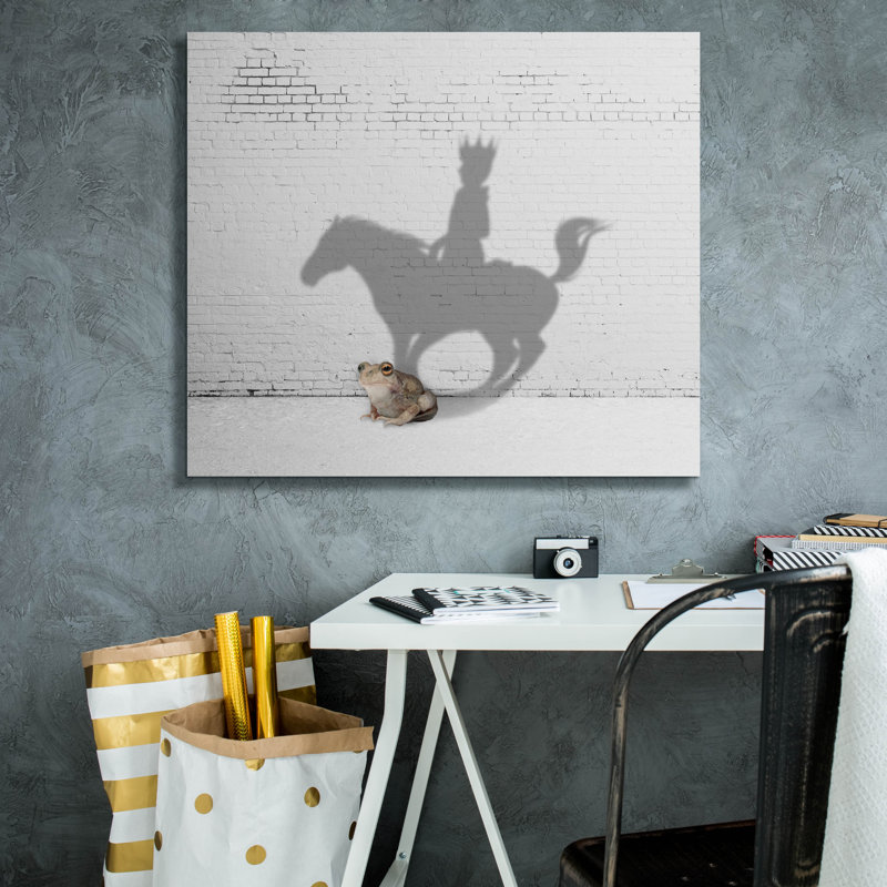  «Believe 2» par John Hovenstine, art mural sur toile, 30 po x 26 po