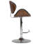 Tabouret de bar moderne pivotant rembourré Marana-1168484445