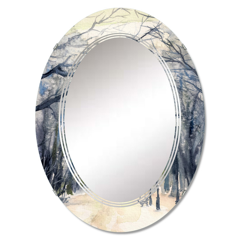 Oval Mirror, 30" x 20"