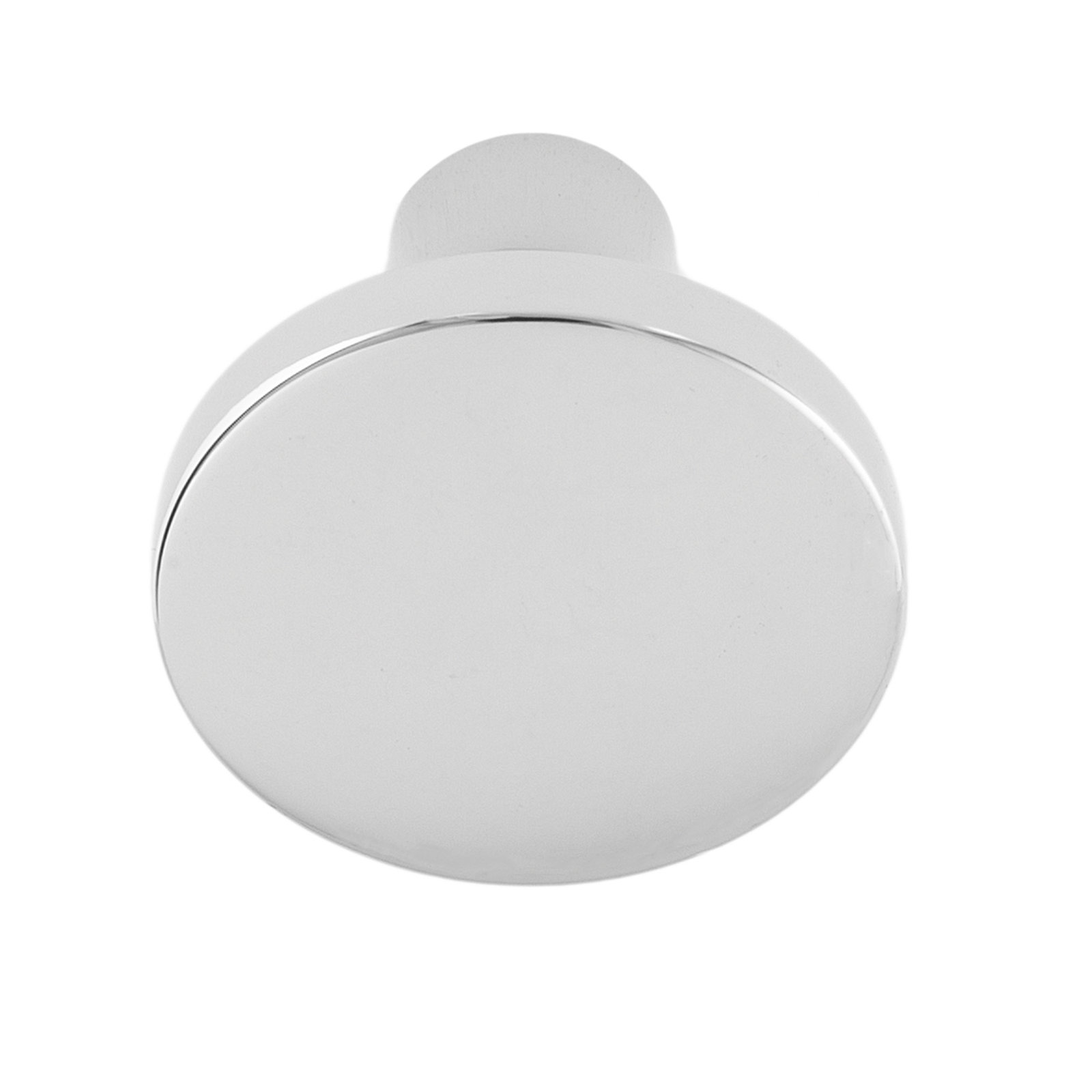 Lancaster 1 1/8" Diameter Knob, Polished Nickel