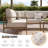 5-Person Metal Outdoor Sectional Sofa Set-1480686640-1496731252