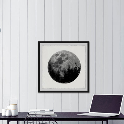 Darkening Moon by Eyre Tarney - Single Picture Frame Painting