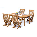 Warwick Outdoor - Piece Teak Dining Set