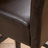 Kassik Upholstered Faux Leather Counter Stool with Solid Wood Frame