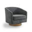 72Cm Wide Swivel Barrel Chair-546399437