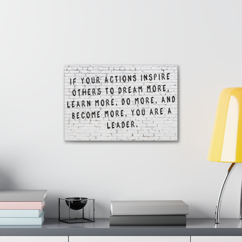 Décoration murale inspirante, actions inspirantes et autres