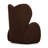 Arches Upholstered Swivel Wingback Chair