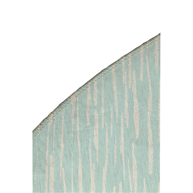 Spectrum Strands Non-Slip Outdoor Rug, Round 5'