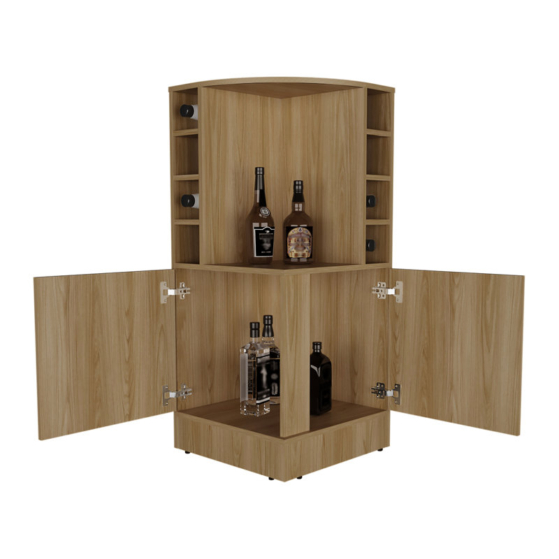Armoire de coin en chêne Modern Modern, Chêne
