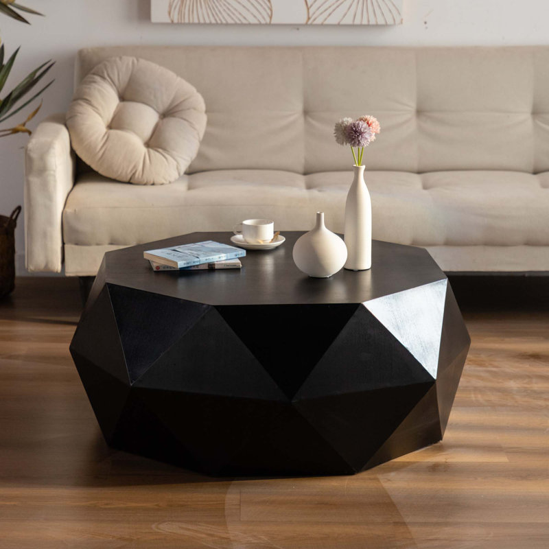 Table basse Khaidyn, Noir