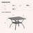 Olon Metal 4 - Person Dining Table-1238370775
