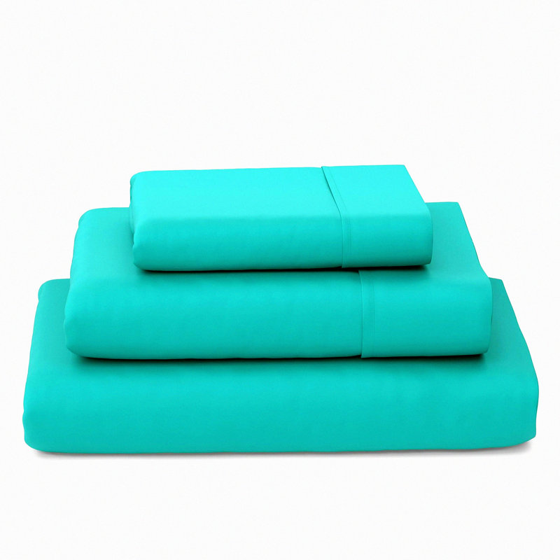 Cool Breathable Silky Soft Sheets - 4-Piece Bedding Set with Deep Pockets - Luxury for Cooling Comfort, Twin Sheet Set