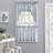 Charis Striped Cotton Blend Swag 56'' W Window Valance-2061040936