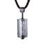 Crystal Necklace, Pendant, LIULI Prayer Wheel | Eternal Cycle of Compassion