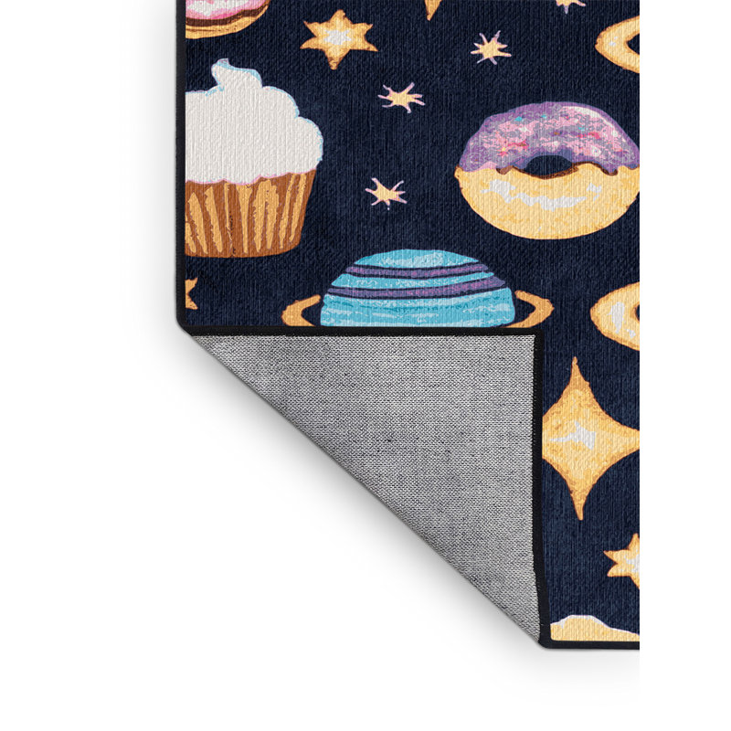  Tapis lavable Galaxy Desserts, Rectangle 7 pi x 9 pi
