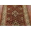 Tapis oriental floral fait à la main 6 x 9