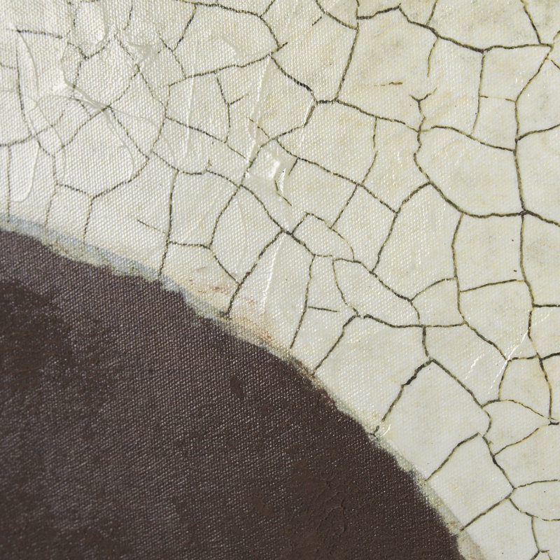 Red Sun by M a Hand Embelished Textured Canvas