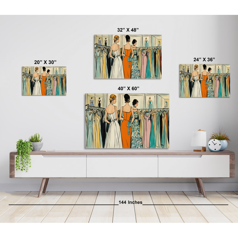 Timeless Trends, 24" H x 36" W