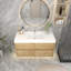 Ensemble de meuble-lavabo mural simple 47 po-2116105921