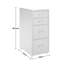 Eulos 28 cm W 4 -Drawer Solid Wood Filing Cabinet-1518033287