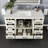 Minnich 60" Single Bathroom Vanity Set