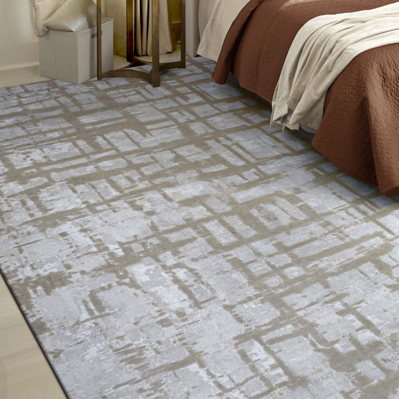 Abstract Area Rug, Rectangle 10' x 14'