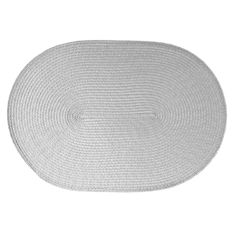 Ensemble de napperons 6 pièces Tigela, Gris