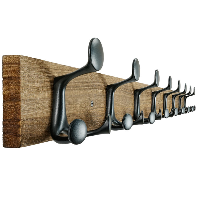 Wall Mounted Coat Rack, Natural