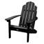 Chaise Adirondack en plastique Rialto-847293975