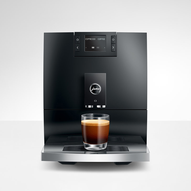 C3 Automatic Coffee Machine, Piano Black