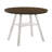 Hadrie Extendable Round Solid Wood Base Dining Table-987226459