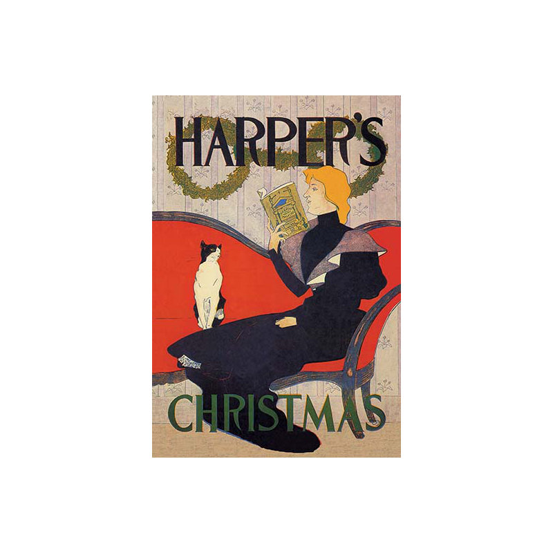 « christmas », affiche rétro