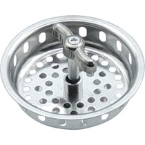 Matte Black Sink Strainer Basket & Stainless 7684200