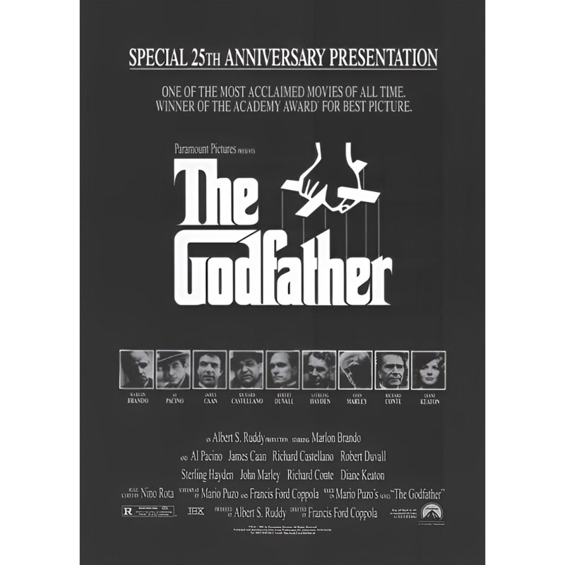 The Godfather 27 X 40 Movie Poster