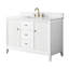 Ensemble de meuble-lavabo autoportant 48 po avec plateau en marbre Caldwell-107663204-107663209-107663211