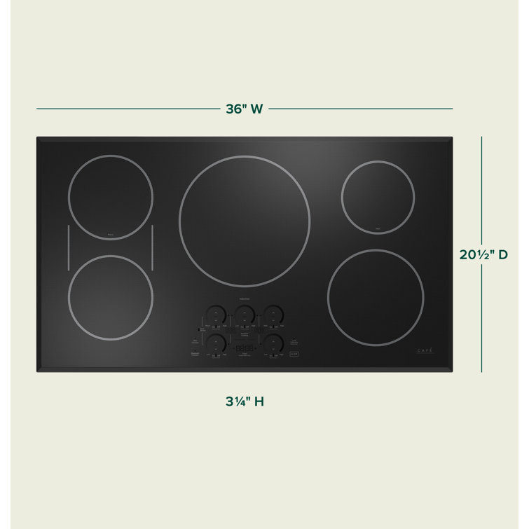 GTKZW Electric Cooktop 2 Burner 110V 2000W Knob Control